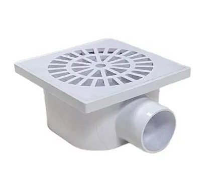 R1-EMBUDO RECEPTACULO REJA PLASTICO 10 x 10 3.2