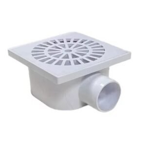 EMBUDO RECEPTACULO REJA PLASTICO 10 x 10 40