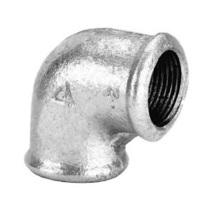 CODO 90° HIERRO GALVANIZADO HEMBRA HEMBRA 6"