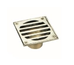 PORTAREJILLA BRONCE  PULIDO 10x10 IS