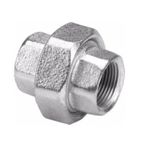 UNION DOBLE HIERRO GALVANIZADO CONICA 6"