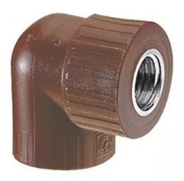 CODO 90° REDUCCION METALICA HEMBRA 1/2" x 3/8" FUSION