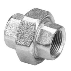 UNION DOBLE HIERRO GALVANIZADO CONICA 1/2"