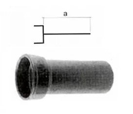 CAÑO HIERRO FUNDIDO CORTO 60 x 0.50