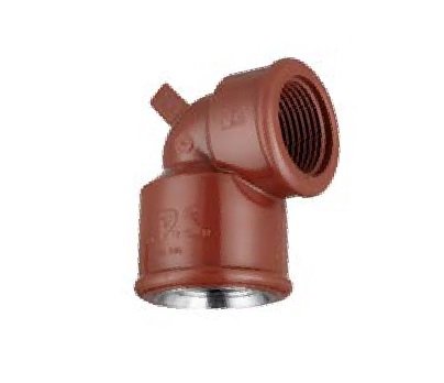 CODO HEMBRA HEMBRA 90° CON INCERTO 1"