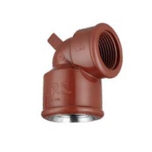 CODO HEMBRA HEMBRA 90° CON INCERTO 1/2"