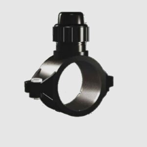 Abrazaderas doble bulon con aro de plástico