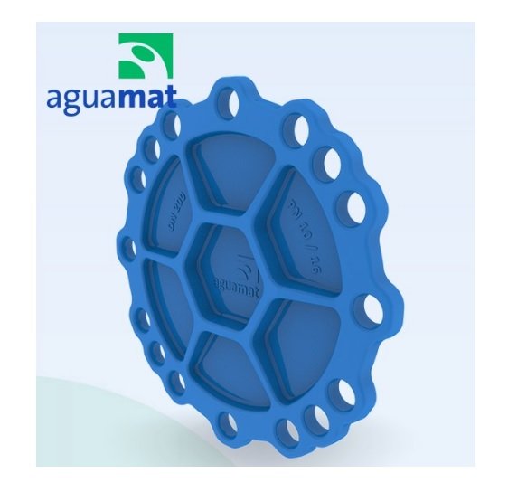 BRIDA CIEGA H° DUCTIL 80