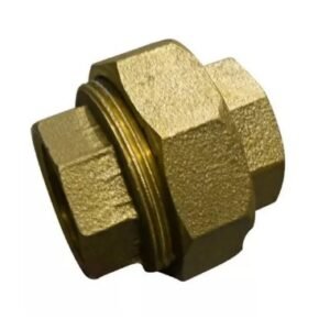 UNION DOBLE DE BRONCE 3"