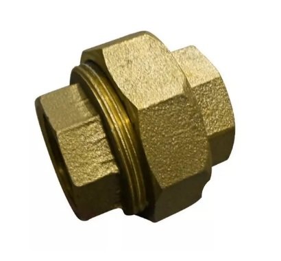UNION DOBLE DE BRONCE 1 1/2"