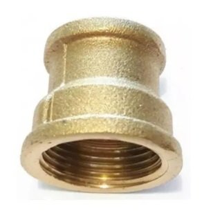 CUPLA DE BRONCE REDDUCCION 2" x 1"