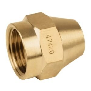 TUERCA DE BRONCE ASIENTO / CONICO 1 1/2" P/43mm