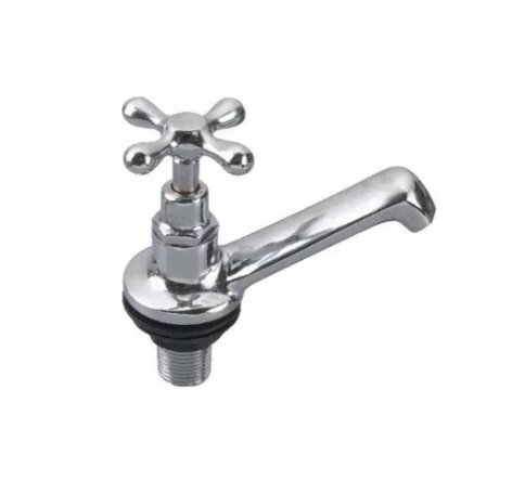 CANILLA LAVADERO PICO/ LEVANTADO, CROMO 1/2"