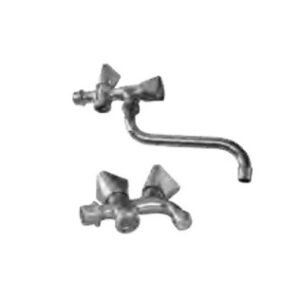 CANILLA DOBLE PICO FIJO