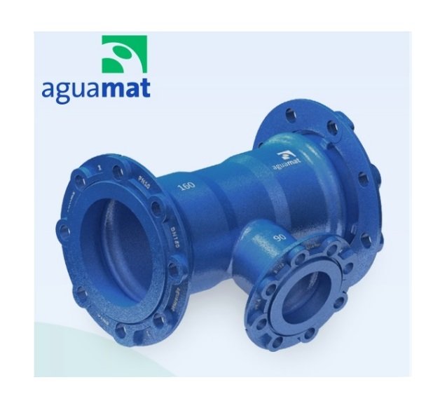 RAMAL TEE H°D° BRIDA MOVIL 80/80