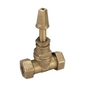 LLAVE DE PASO BRONCE HEMBRA HEMBRA