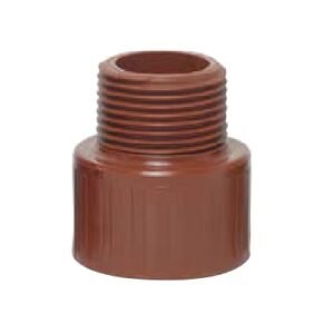 CUPLA ROSCA PLASTICA MACHO   2"