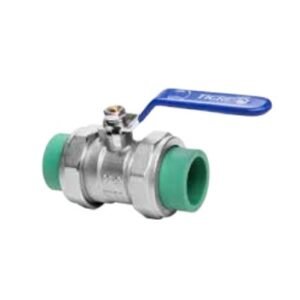 VALVULA ESFERICA FUSION PPR , DOBLE UNION  25