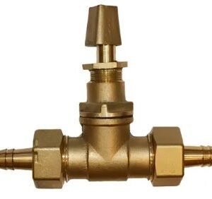 LLAVE MAESTRA BRONCE COLA DE PESCADO TUERCA LOCA 1/2 "