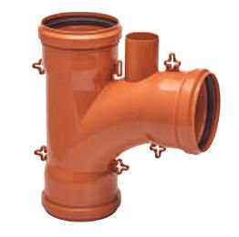 RAMAL CURVO 110 - 110 C/VENTILACION 50 C/ SUJECION