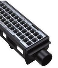 DRENA  CANAL PLUVIAL 120 X 63 REJILLA ALUMINIO